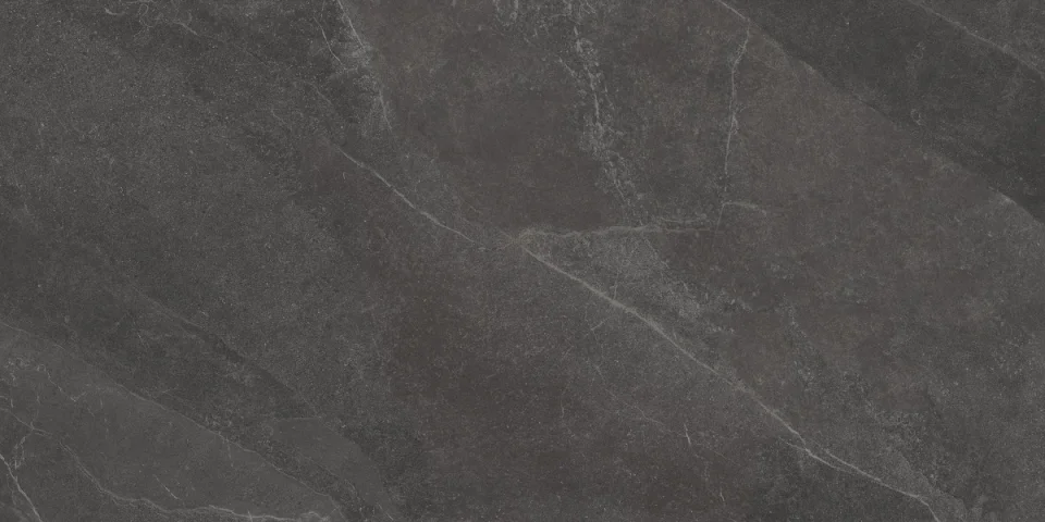 European Tiles Slate Stone ASH 120 X 60 Rectified Matte Tile detail view - Image 5