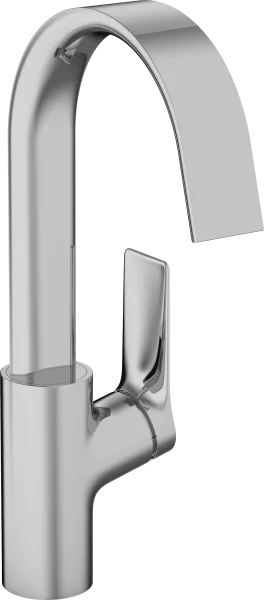 Hansgrohe Vivenis Single Lever Basin Mixer 210 With Swivel Spout And Pop-up Waste Set Chrome