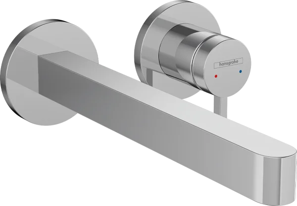 Hansgrohe Finoris Single Lever Basin Mixer For Concealed Installation Wall-mounted With Spout 228 Mm Chrome