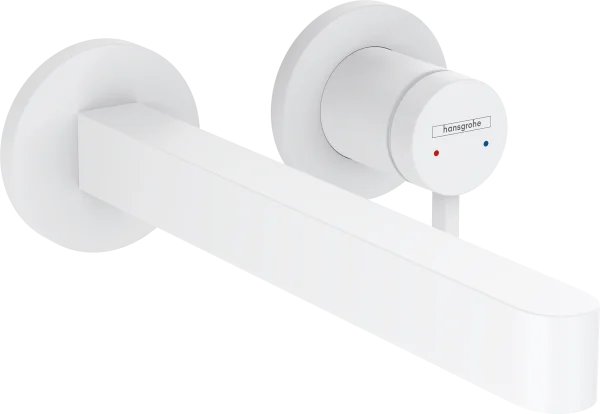 Hansgrohe Finoris Single Lever Basin Mixer For Concealed Installation Wall-mounted With Spout 228 Mm Matt White