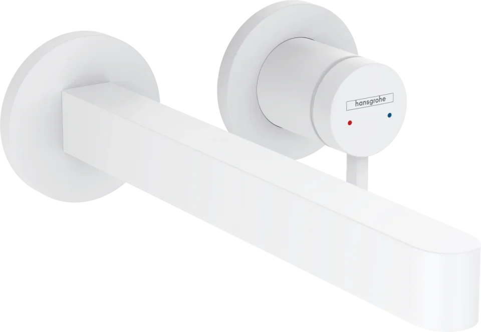 Hansgrohe Finoris Manual Mixers 260 X 240 X 90mm White - Matt product image - Image 1