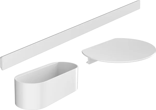 Hansgrohe Wallstoris Bathtub Bundle Matt White