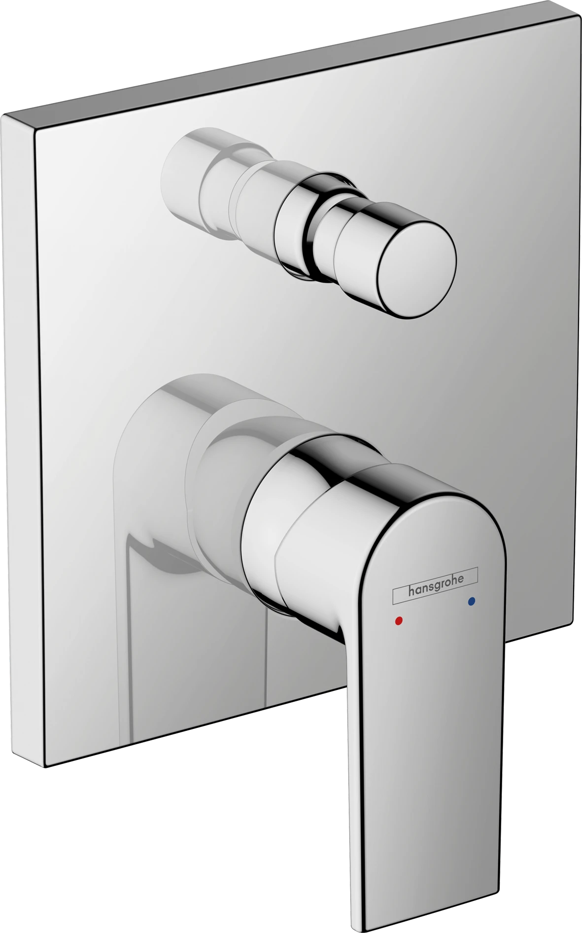 Hansgrohe Vernis Shape Bath Mixers Concealed 220 X 185 X 145mm Chrome