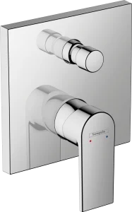 Hansgrohe Vernis Shape Bath Mixers Concealed 220 X 185 X 145mm Chrome
