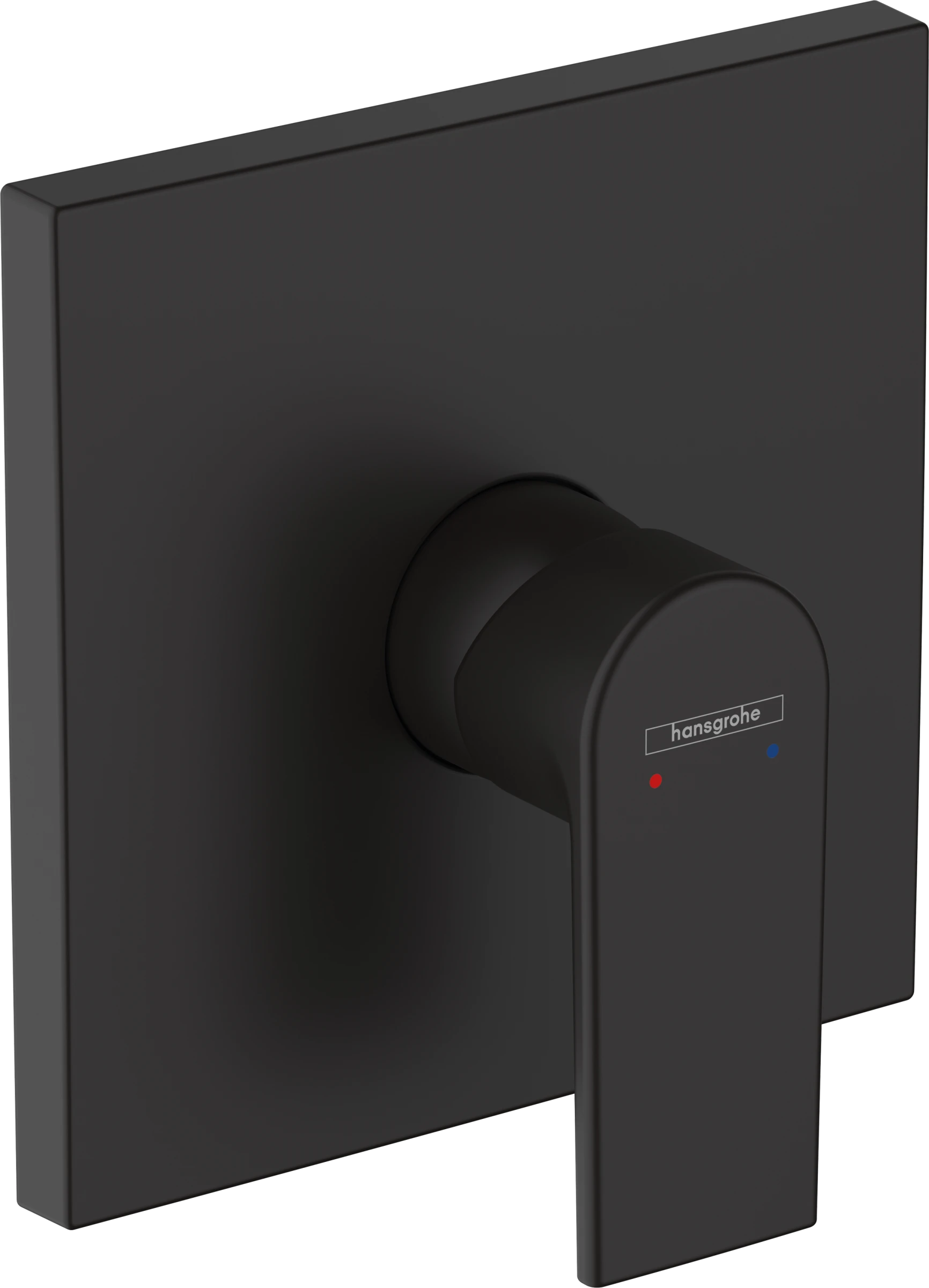 Hansgrohe Vernis Shape Shower Mixers Concealed 244 X 188 X 134mm Black - Matt