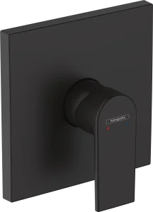 Hansgrohe Vernis Shape Shower Mixers Concealed 244 X 188 X 134mm Black - Matt