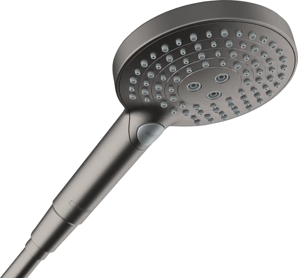 Hansgrohe Raindance Select S Hand Showers 275 X 154 X 45mm Gunmetal/chrome - Brushed product image - Image 1