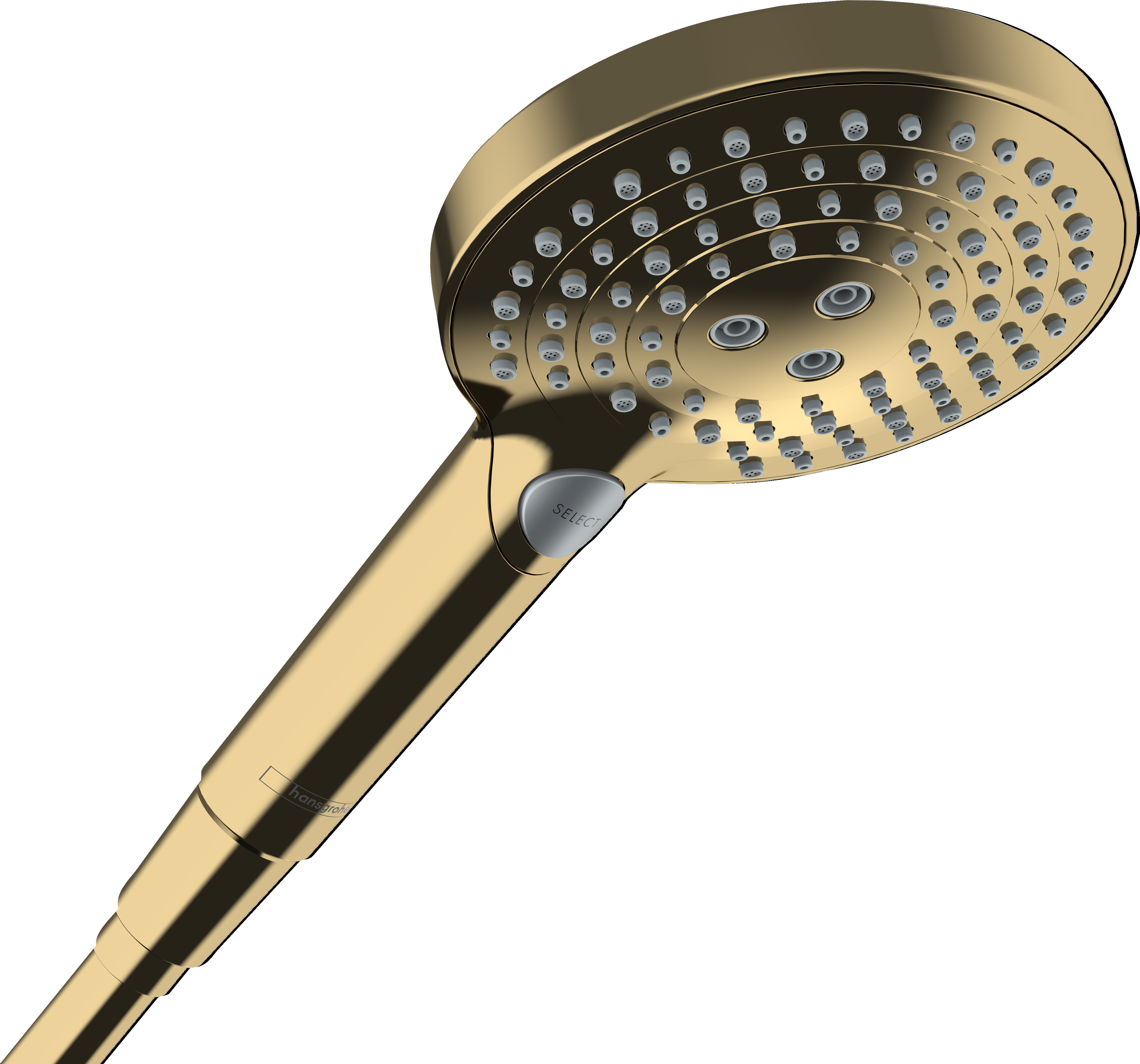 Hansgrohe Raindance Select S Hand Showers 275 X 155 X 45mm Gold - Polished