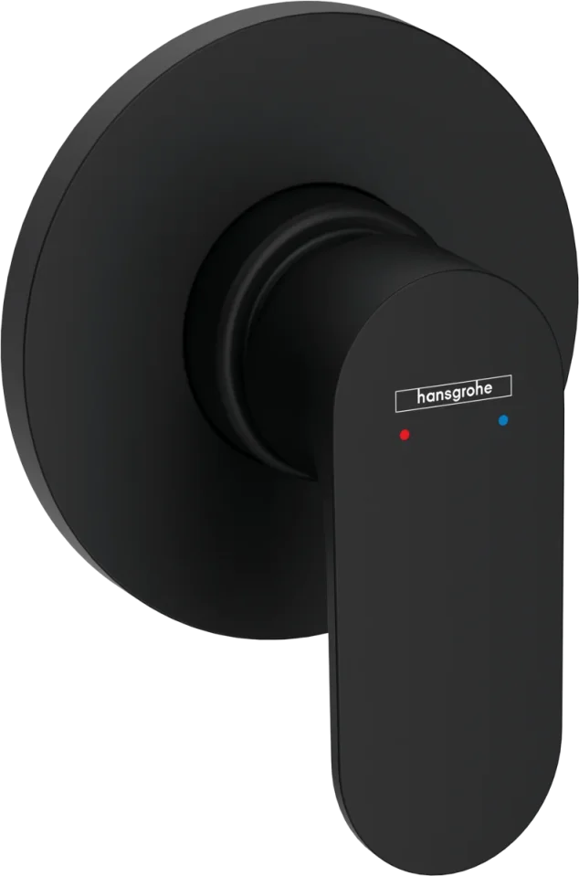 Hansgrohe Rebris S Shower Mixers Concealed 240 X 226 X 60mm Black - Matt product image - Image 1