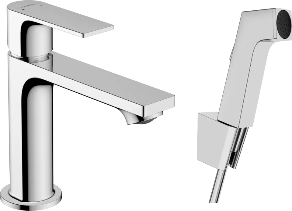 Hansgrohe Rebris E Manual Mixers 560 X 310 X 80mm Chrome product image - Image 1
