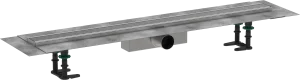 Hansgrohe Raindrain Compact Shower Wastes 1083 X 155 X 132mm Stainless Steel - Brushed