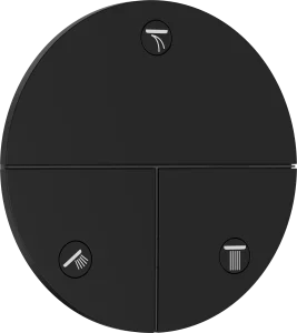Hansgrohe Showerselect Comfort S Valves Concealed 262 X 233 X 168mm Black - Matt