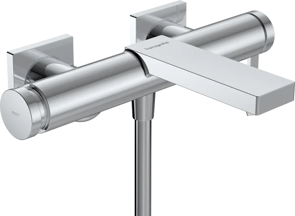 Hansgrohe Tecturis E Bath Mixers Exposed 455 X 295 X 140mm Gunmetal/chrome - Brushed