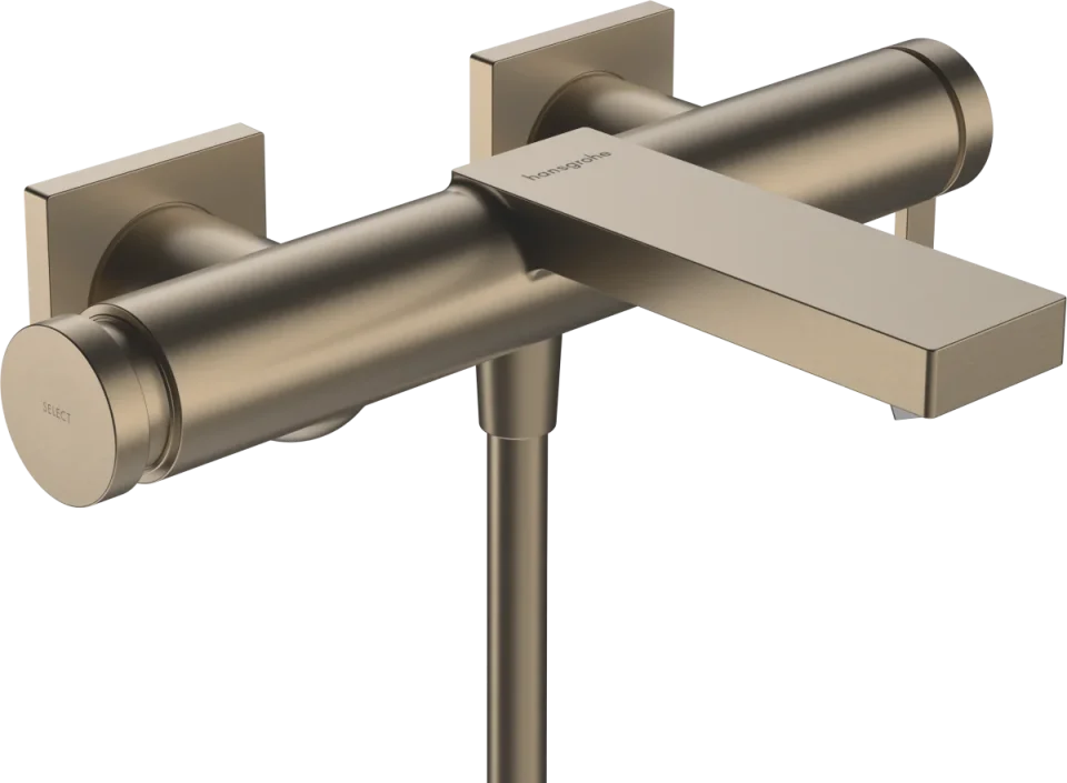 Hansgrohe Tecturis E Bath Mixers Exposed 455 X 295 X 140mm Bronze - Brushed product image - Image 1