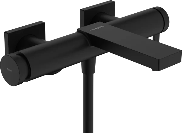 Hansgrohe Tecturis E Bath Mixers Exposed 450 X 295 X 140mm Black - Matt