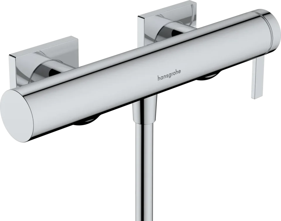 Hansgrohe Tecturis E Shower Mixers Exposed 360 X 135 X 110mm Gunmetal/chrome - Brushed product image - Image 1