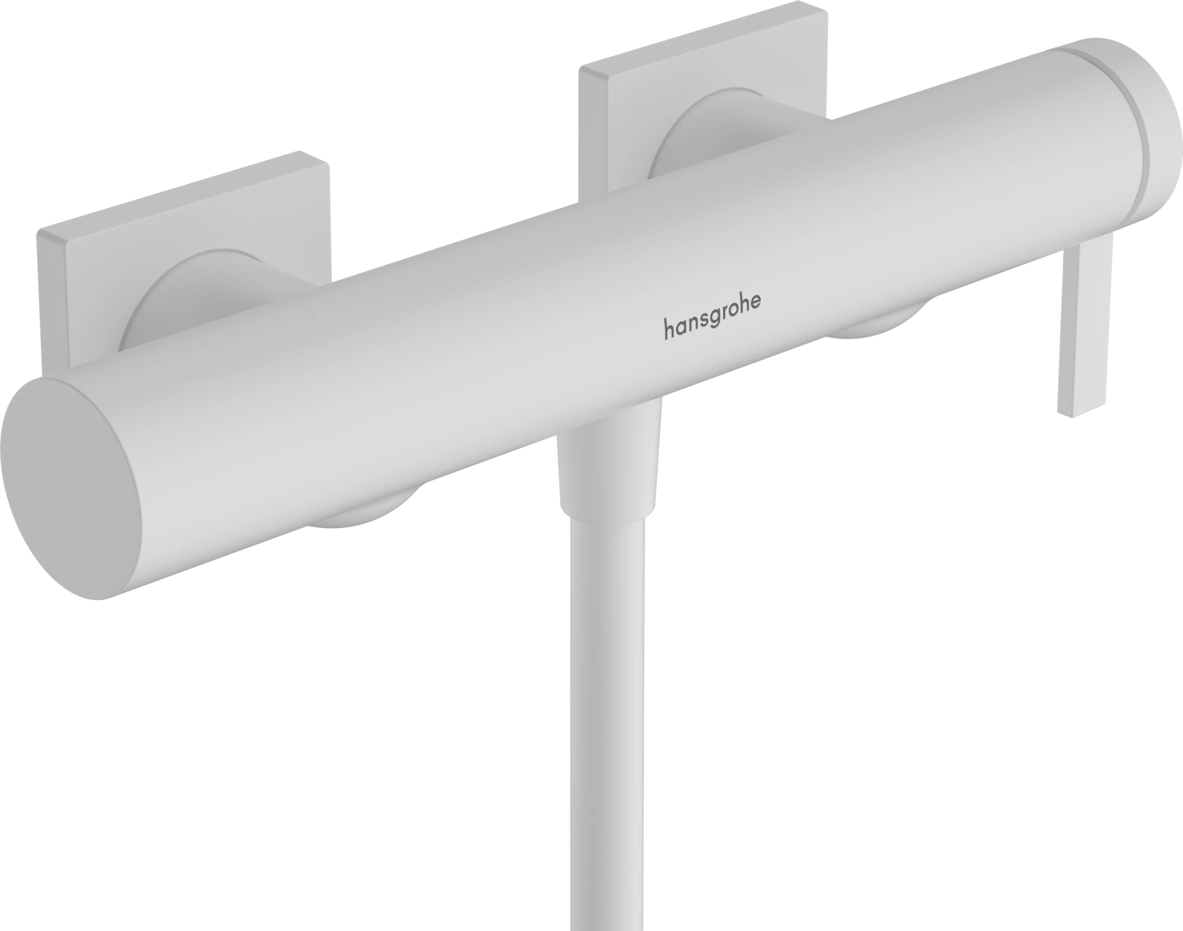 Hansgrohe Tecturis E Shower Mixers Exposed 360 X 135 X 105mm White - Matt