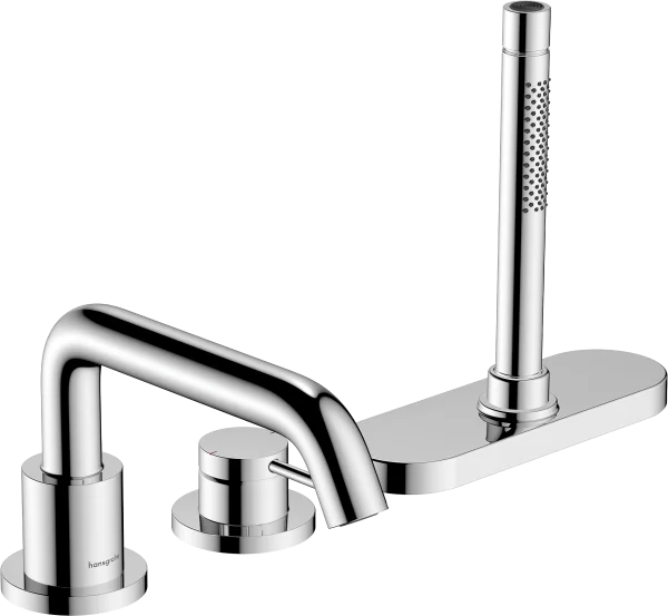 Hansgrohe Tecturis S Bath Mixers Concealed 553 X 286 X 229mm Chrome