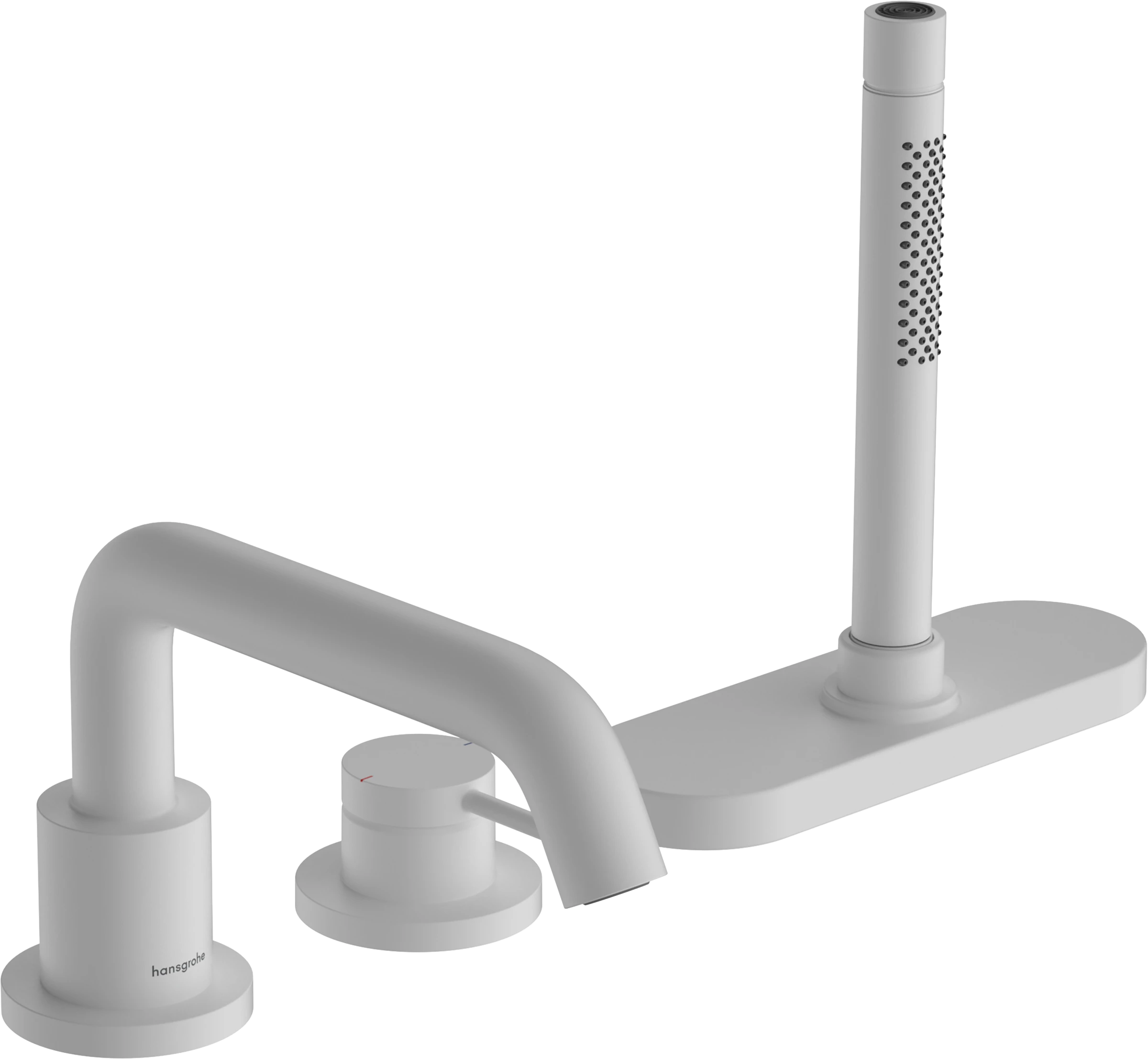 Hansgrohe Tecturis S Bath Mixers Concealed 540 X 280 X 220mm White - Matt
