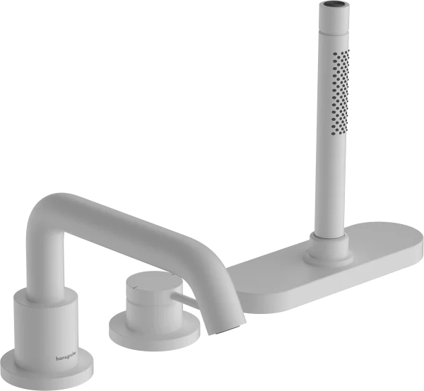 Hansgrohe Tecturis S Bath Mixers Concealed 540 X 280 X 220mm White - Matt