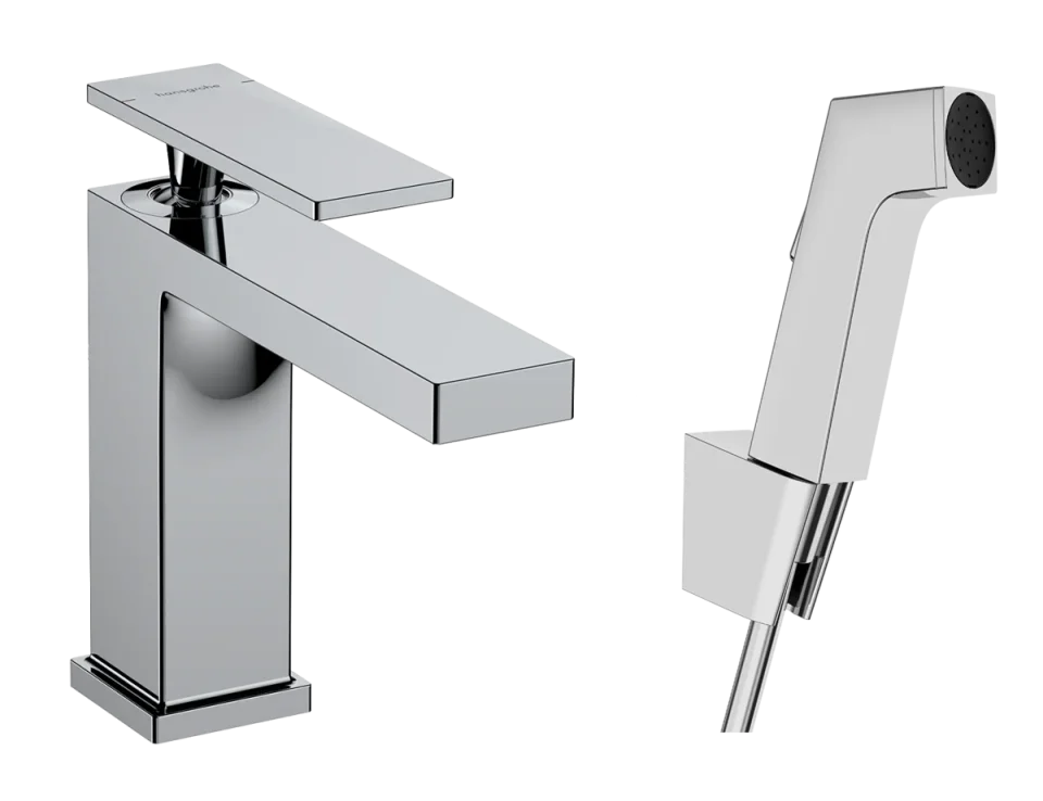 Hansgrohe Tecturis E Manual Mixers 560 X 310 X 80mm Chrome product image - Image 1