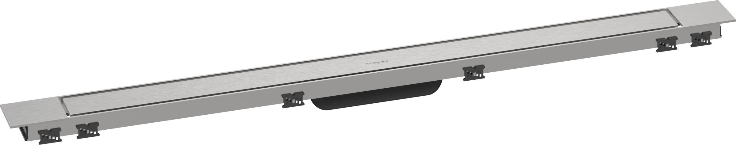 Hansgrohe Raindrain Match Plus Finish Sets Shower Wastes 1182 X 164 X 83mm Stainless Steel - Brushed