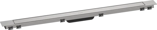 Hansgrohe Raindrain Match Plus Finish Sets Shower Wastes 1182 X 164 X 83mm Stainless Steel - Brushed