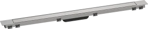 Hansgrohe Raindrain Match Plus Finish Sets Shower Wastes 1182 X 164 X 83mm Stainless Steel - Brushed