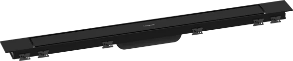 Hansgrohe Raindrain Match Plus Finish Sets Shower Wastes 982 X 164 X 83mm Black - Matt