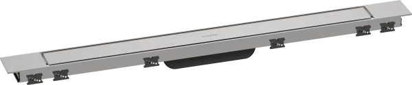Hansgrohe Raindrain Match Plus Finish Sets Shower Wastes 982 X 164 X 83mm Stainless Steel - Brushed