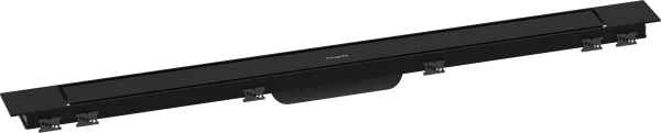 Hansgrohe Raindrain Match Plus Finish Sets Shower Wastes 1082 X 164 X 83mm Black - Matt