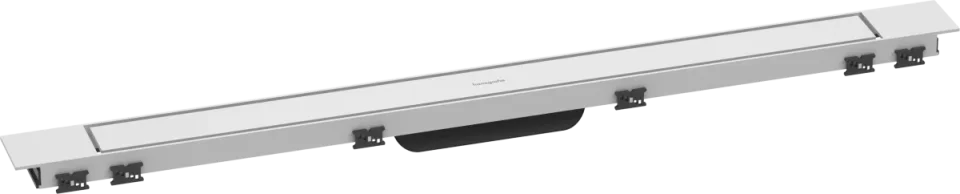 Hansgrohe Raindrain Match Plus Finish Sets Shower Wastes 1082 X 164 X 83mm White - Matt product image - Image 1