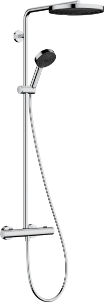Hansgrohe Pulsify S Puro Showerpipes With Thermostatic Mixer 1099 X 356 X 112mm Chrome