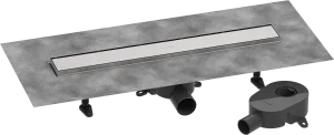 Hansgrohe Raindrain Go Shower Wastes 783 X 163 X 132mm Stainless Steel - Brushed