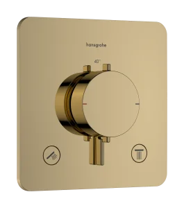 Hansgrohe Ecostat Comfort Q Thermostat For Concealed Installation For 2 Functions