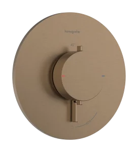 Hansgrohe Ecostat Comfort S Thermostat For Concealed Installation For 1 Function Brushed Bronze