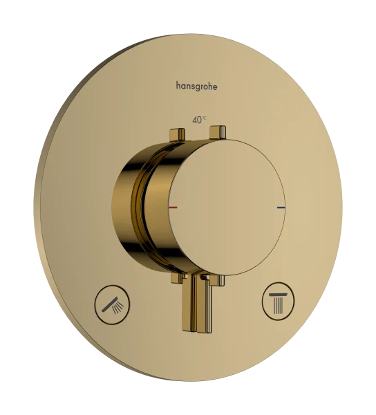 Hansgrohe Ecostat Comfort S Thermostat For Concealed Installation For 2 Functions
