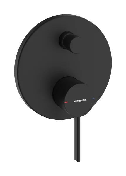 Hansgrohe Zesis S Single Lever Bath Mixer, Concealed Installation With Integrated Security Combination According To En1717 For Ibox Universal Matt Black