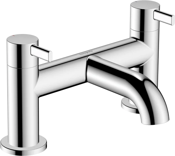 Hansgrohe Zesis S 2-hole Rim Mounted Bath Mixer Chrome