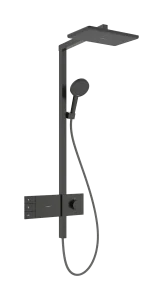 Hansgrohe Raindance Alive Q Showerpipes With Thermostatic Mixer 1170 X 350 X 180mm Gunmetal/chrome - Brushed