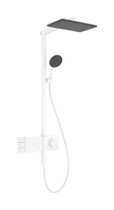 Hansgrohe Raindance Alive Q Showerpipes With Thermostatic Mixer 1170 X 350 X 180mm White - Matt