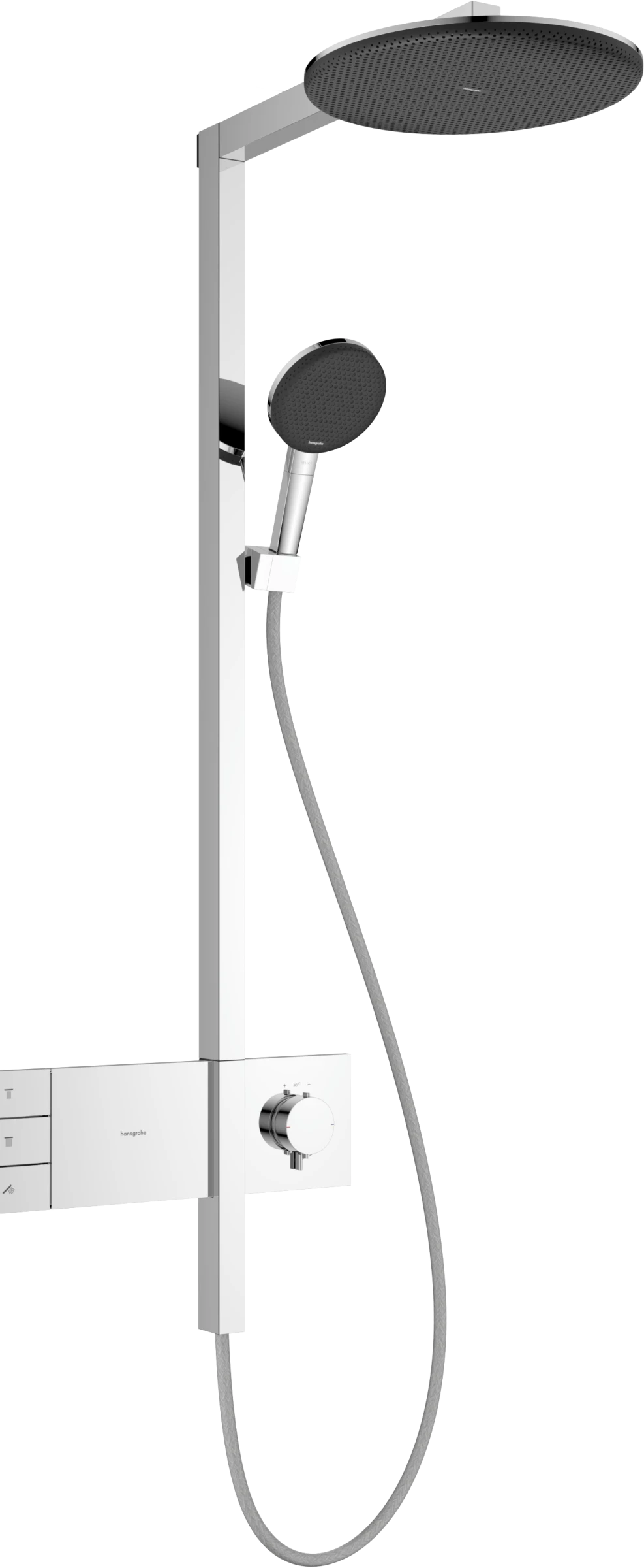 Hansgrohe Raindance Alive S Showerpipes With Thermostatic Mixer 1170 X 350 X 180mm Chrome