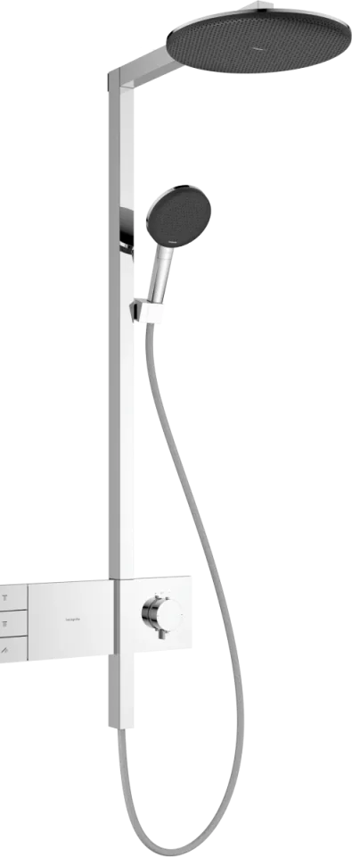Hansgrohe Raindance Alive S Showerpipes With Thermostatic Mixer 1170 X 350 X 180mm Chrome product image - Image 1