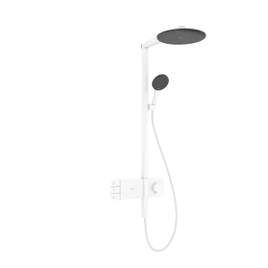 Hansgrohe Raindance Alive S Showerpipes With Thermostatic Mixer 1170 X 350 X 180mm White - Matt