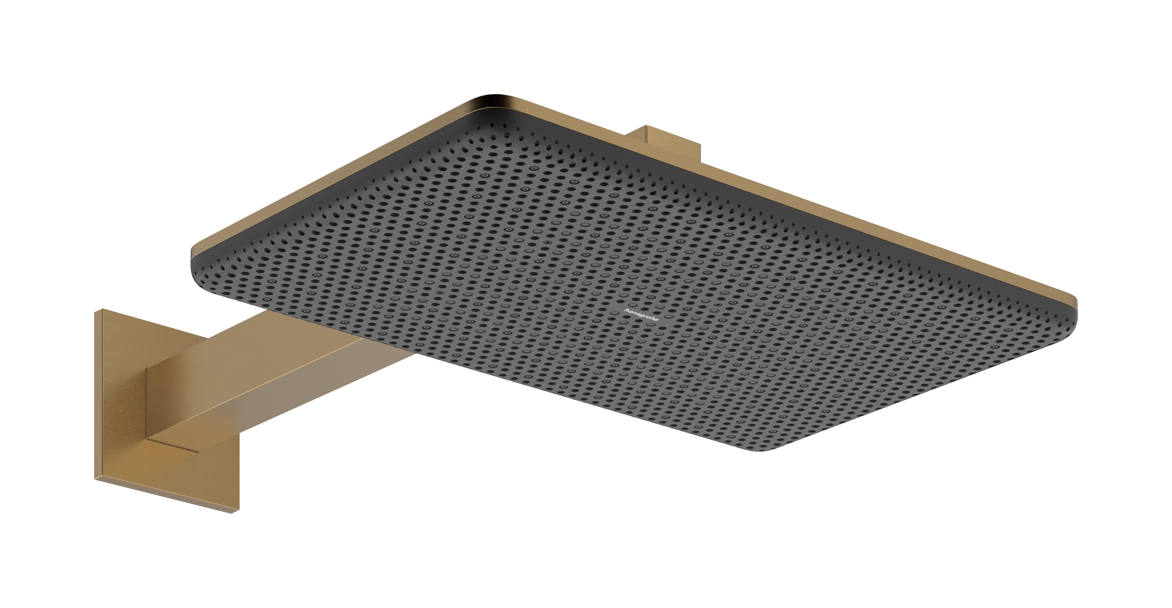 Hansgrohe Raindance Alive Q Overhead Showers 530 X 325 X 86mm Bronze - Brushed product image - Image 1