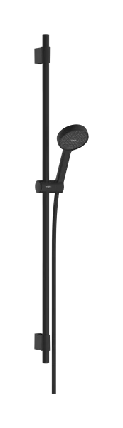 Hansgrohe Activera Select S Shower Set 95 2jet Ecosmart With Shower Bar Varia 105 Cm Matt Black