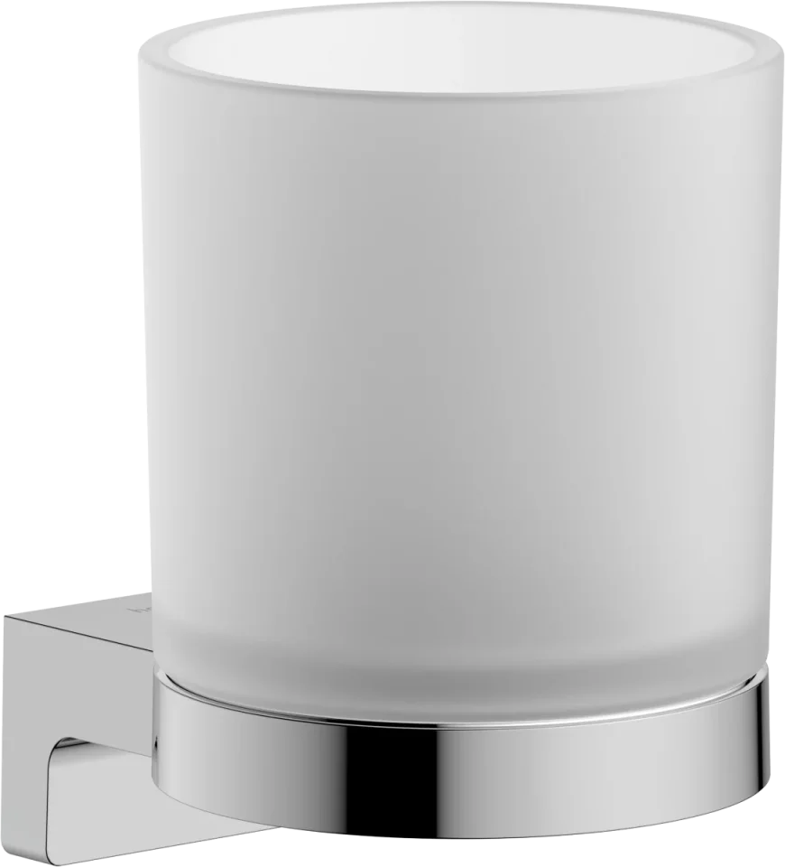 Hansgrohe Addstoris S Tooth Brush Tumbler 165 X 120 X 105mm Chrome product image - Image 1