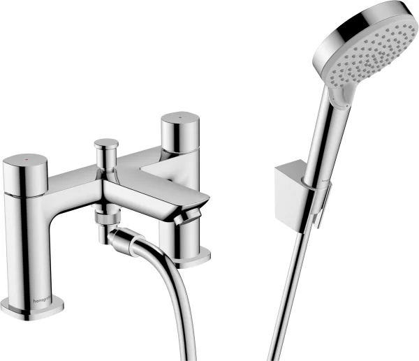 Hansgrohe Neovis Q Bath Mixers Concealed 285 X 225 X 180mm Chrome