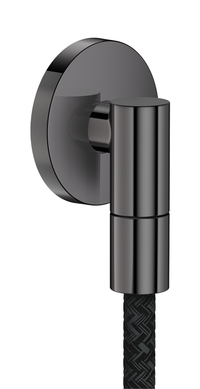Axor Wall Outlet Fine Wall Outlet 84 X 65 X 95mm Gunmetal/chrome - Polished