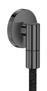 Axor Wall Outlet Fine Wall Outlet 84 X 65 X 95mm Gunmetal/chrome - Polished